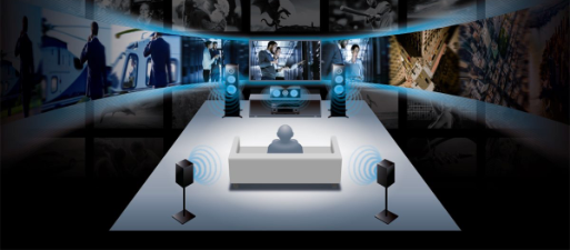 Audioroom graphic featuring Yamaha Products
